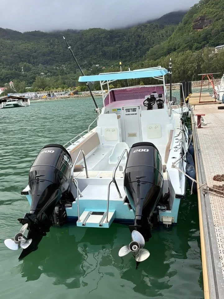 King of Tides at the dock — Actual fleet photograph