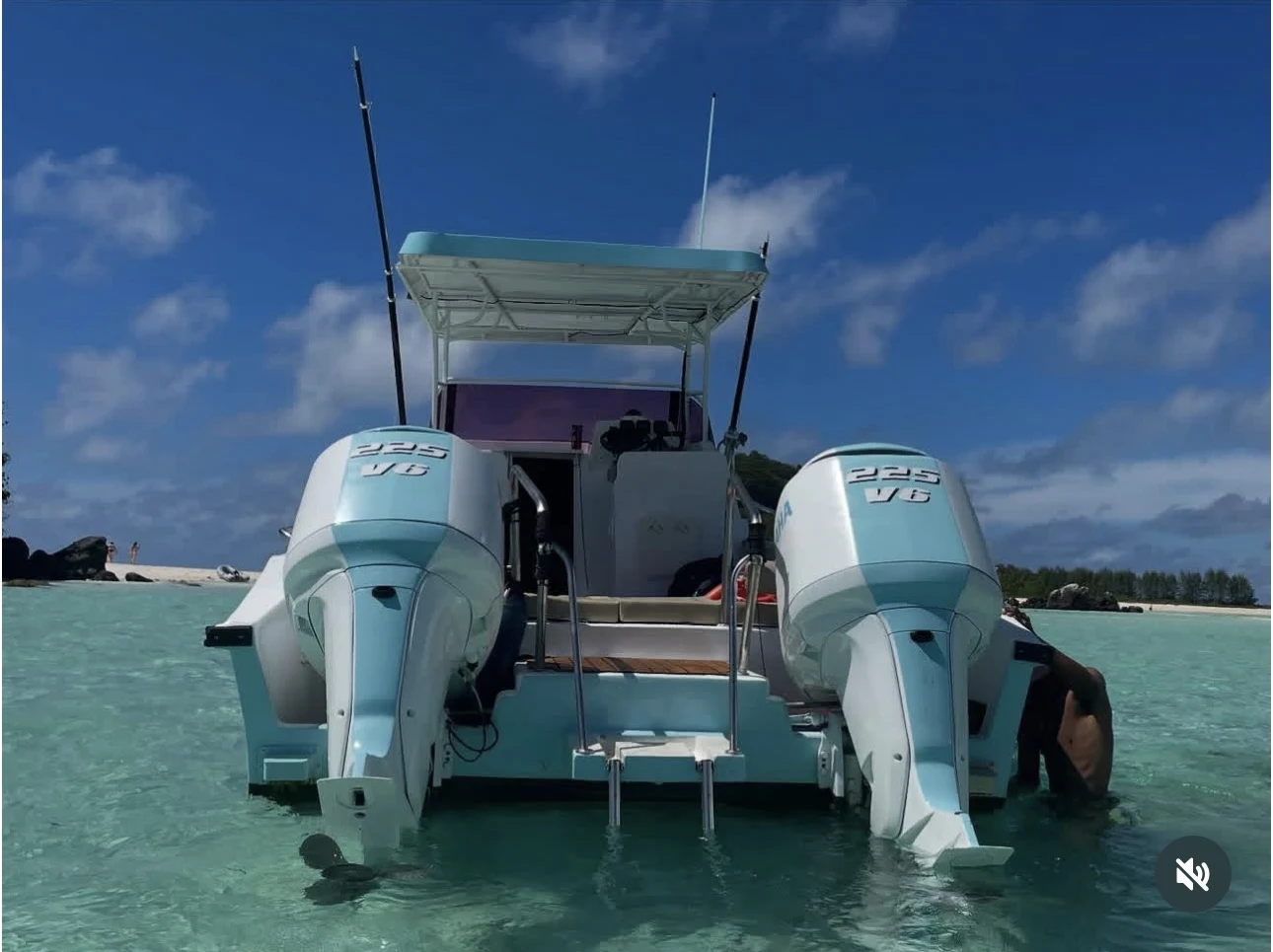 King of Tides — stern view — Actual fleet photograph